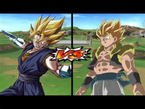 VEGETTO SSJ CPU VS GOGETA SSJ CPU BT3 ISO V1 YouTube