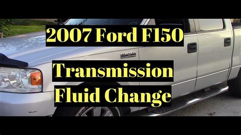 2007 Ford F150 Transmission Fluid