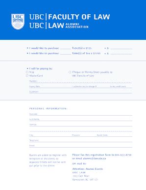 Fillable Online Wwwarc Law Ubc Layout Ubc Faculty Of Law At Allard