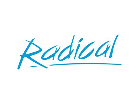 Radical Logo PNG Transparent & SVG Vector - Freebie Supply