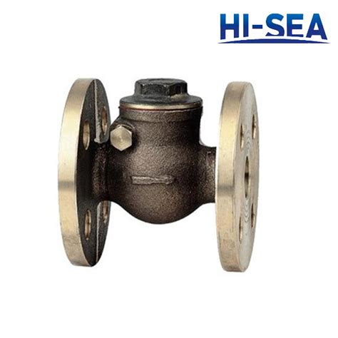 Bronze Swing Check Valve Supplier China Marine Check Valve