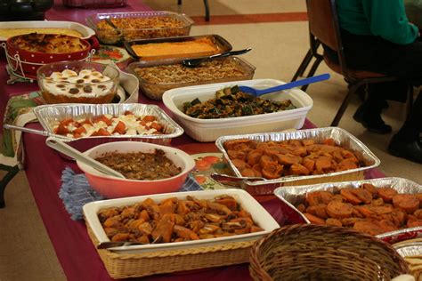 Church Potluck Images