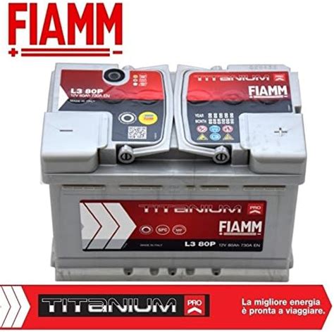 Amazon Fr Fiamm Titanium Plus L Batterie Auto Ah A