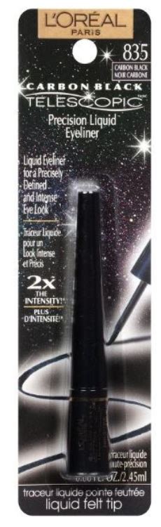 Loreal Paris Telescopic Precision Liquid Eyeliner 835 Carbon Black