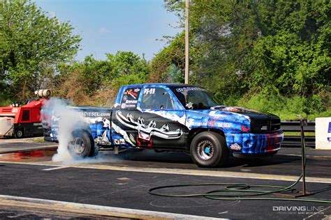 The Worlds Fastest Pro Street Diesel Truck Drivingline