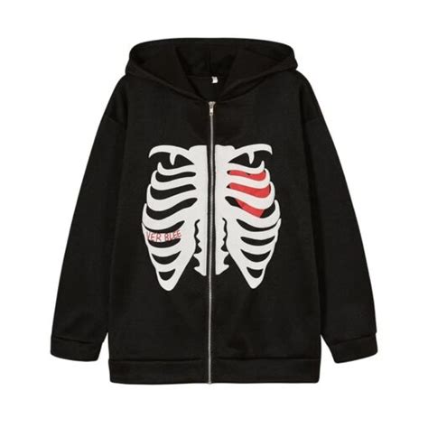 Skeleton Heart Hoodie