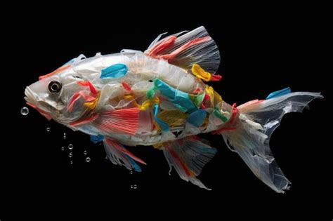 Le Problème De La Pollution Des Poissons Et Des Plastiques Dans L océan