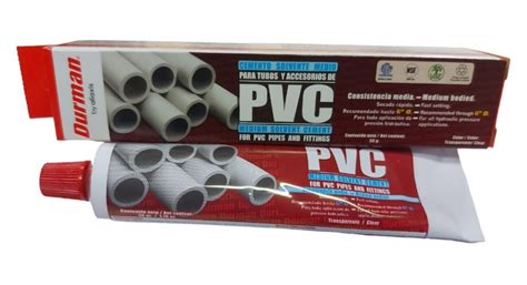 Pegamento Pvc Pasta 50 Grms Durman