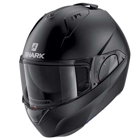 Casco Modular Shark EVO ES Blank Negro Mate