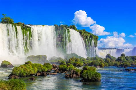 Iguazu Falls Brazil Side Jigsaw Puzzle In Waterfalls Puzzles On