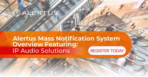 Webinar Alertus System Overview Ip Audio Solutions — Alertus