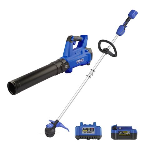 Kobalt 2-Piece 24-volt Max Cordless Power Equipment Combo Kit in the ...