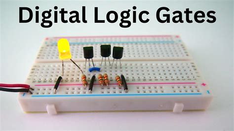 Digital Logic Gates From Transistors And Nand Or Nor Xor Xnor Buffer And Inverter Youtube