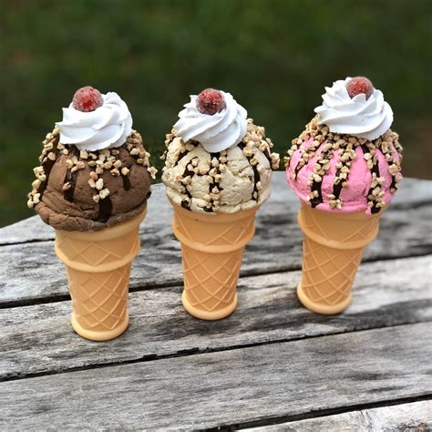 Fake Ice Cream Cones Realistic Ice Cream Ice Cream Cone Decor Tiered