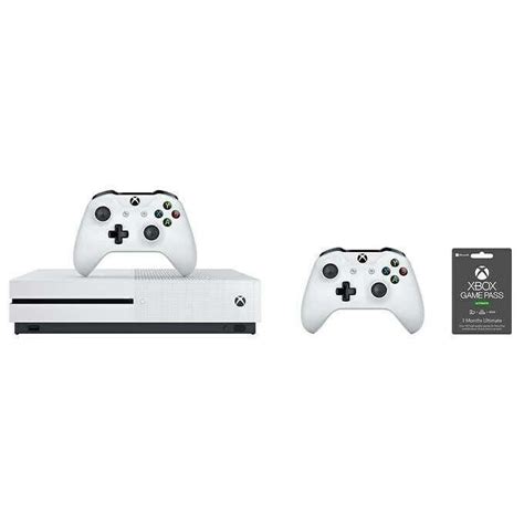 Xbox One S 1tb Bundle With 2 Wireless Controllers And 3 Month Game Pass Xbox One S 1tb Xbox One