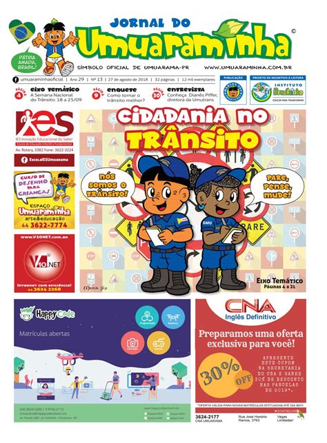 Jornal Do Umuaraminha Tr Nsito By Marcos Vaz Issuu