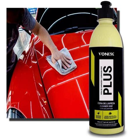 Cera Liquida Carnauba Plus Protetora Limpadora Brilho Vonix VONIXX