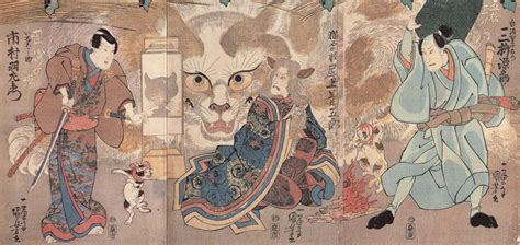 Two Tailed Cat Nekomata Bakeneko And Other Cat Yokai Wexpats Guide