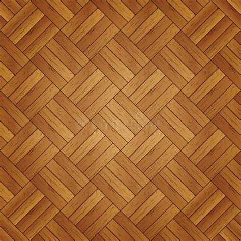 Seamless Background Of Wooden Parquet Vector Illustration Stock Vector