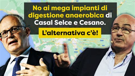 No Ai Biodigestori Di Casal Selce E Cesano Diffida Ad Ama Spa