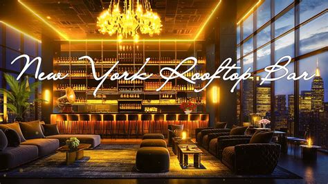 New York Jazz Lounge Elegant Jazz Saxophone Music In Cozy Bar