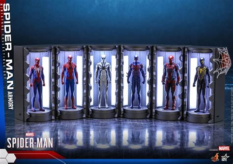 Hot Toys VGMC 2 8 Spider Man Armory Hot Toys Complete Checklist