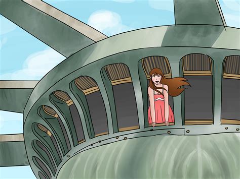 Climbing The Statue Of Liberty
