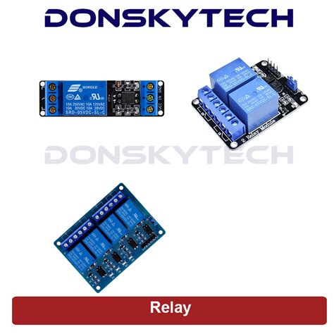 Channel V V A Relay Module With Optocoupler Shopee