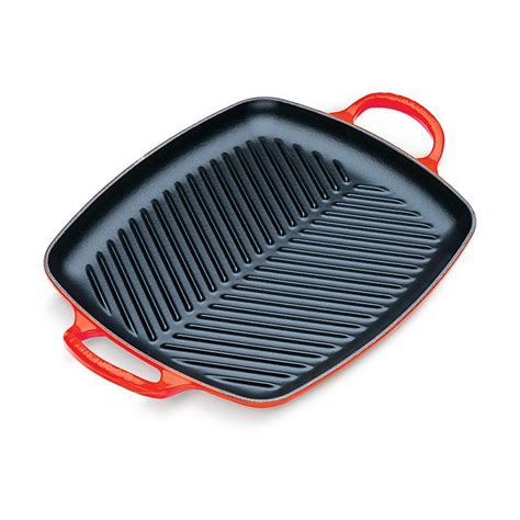 Sartén parrilla grill honda de Le Creuset en hierro fundido