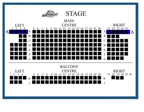 Des Plaines Theater Seating Chart - Theater Seating Chart