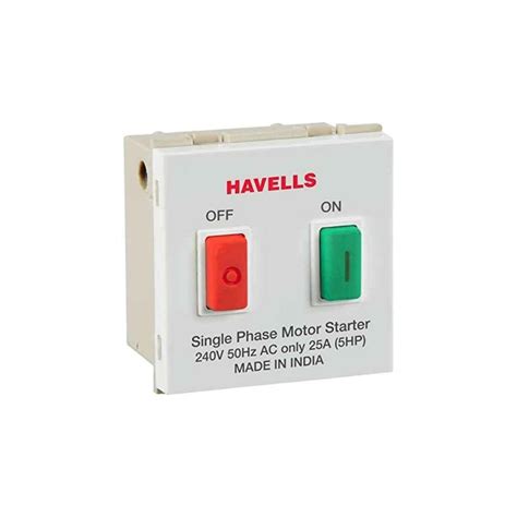 Havells Fabio Motor Starter A White Electricbasket