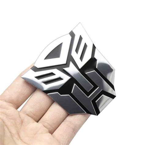 Transformer Badge For Car 3d Autobots Logo Badge Automods