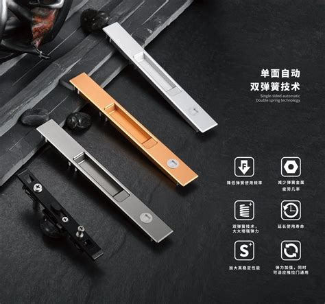 Safety Aluminum Window Hardware Accessories Window Sliding Lock