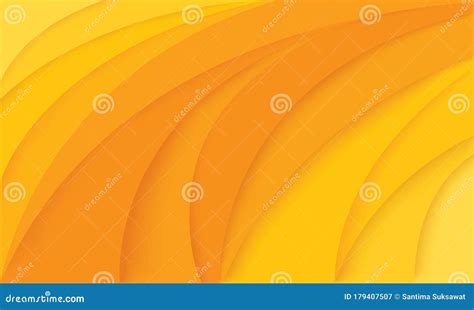 Yellow Curve Background Vector Illustration Eps10 Stock Vector