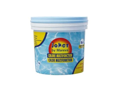 Chlore Multifonctions Joker Mareva Galets Pour Piscine 5 Kg 250 G