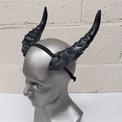 Dragon Horns Headpiece 3d Printed Etsy