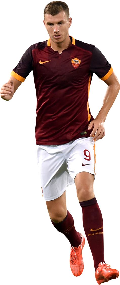 Edin Dzeko football render - FootyRenders