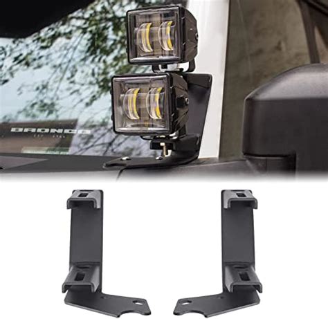 Amazon Riasdy Dual A Pillar Light Off Road Ditch Lights Mounting