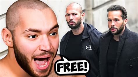 Adin Reacts Andrew Tate Got Released From Jail Youtube