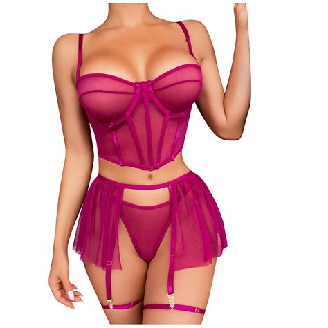 Spring Savings Clearance S Lukkc Lukkc Sexy Lingerie For Women Floral