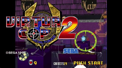 Virtua Cop 2 Arcade Sega Model 2 1995 Hard Playthrough Hd Youtube