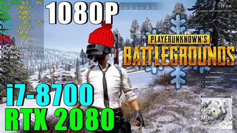 PUBG VIKENDI RTX 2080 OC I7 8700 4 4GHZ Ultra 1080P YouTube