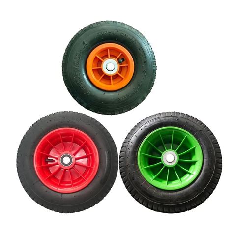 Rubber Pneumatic Wheel 10 Inch Puncture Proof Wheel 12 Inch 13 Inch