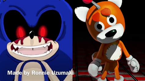 Sonic Exe Vs Tails Dolls Stronger Than You Duet Youtube