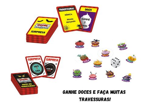 Jogo Divertido Para Crian As Doces Ou Travessuras Nig Mercado Livre