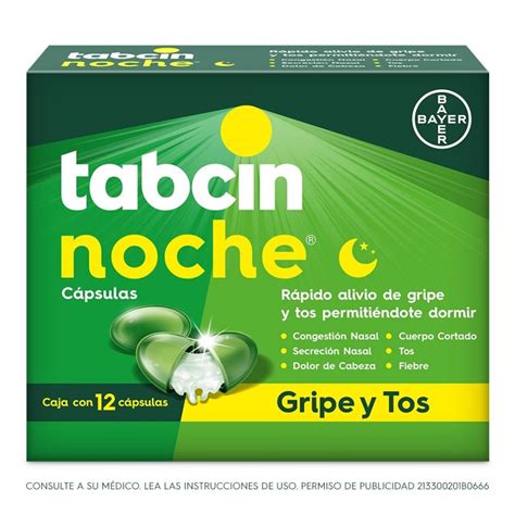 Antigripal Tabcin Noche C Psulas Walmart