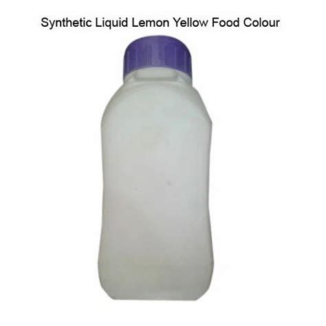 Synthetic Liquid Lemon Yellow Food Color Ml At Rs Kg In Jaipur