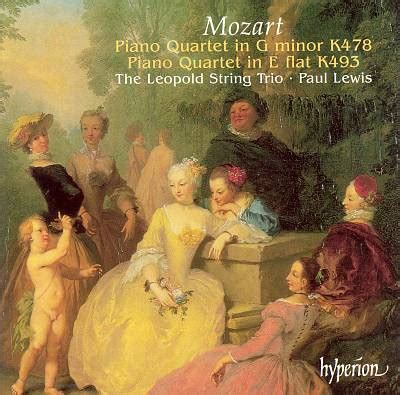 Paul Lewis Leopold String Trio Mozart Piano Quartet In G Minor