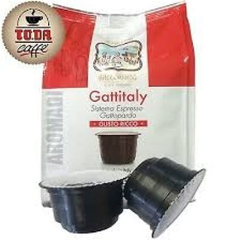 Capsule Gattopardo Gusto Ricco Comp Caffitaly Compatibili