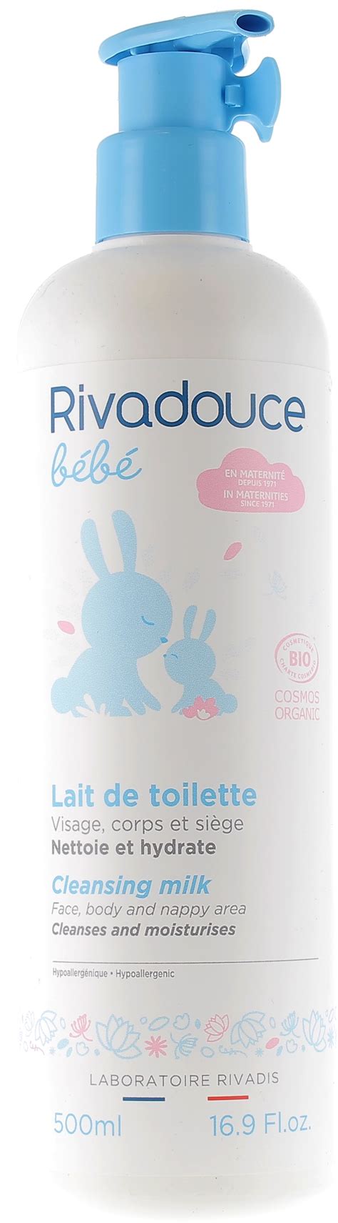 Lait de toilette Rivadouce bébé soin nettoyant bébé